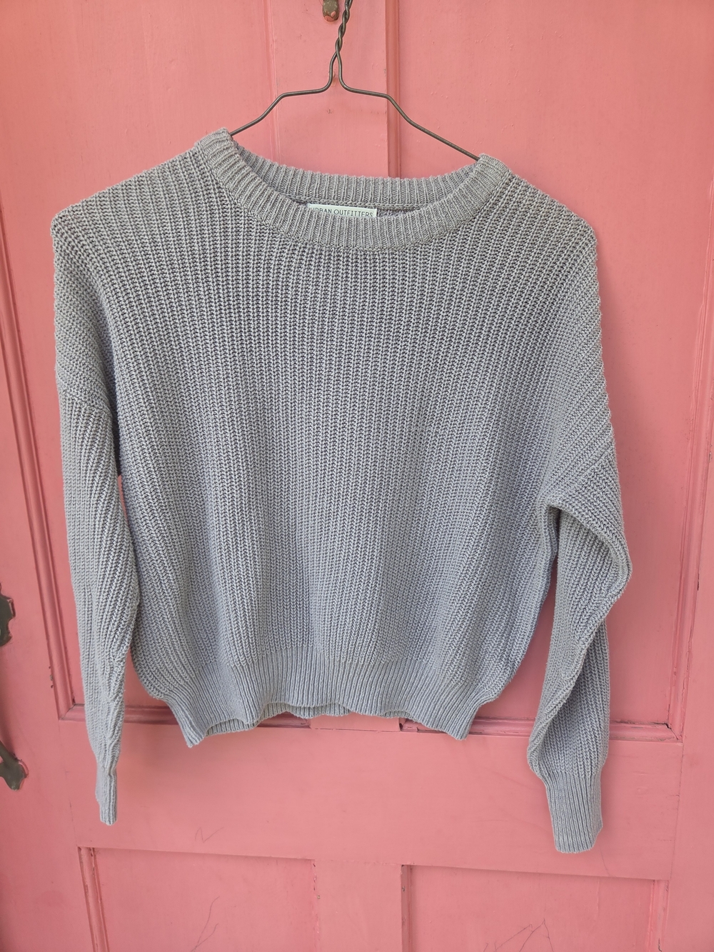 Urban Outfitters Women's Gray Knit Sweater Size Large